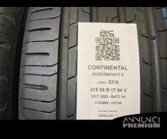 2 gomme usate 215 55 r 17 94 v continental - 6