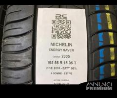 4 gomme usate 195 65 r 15 95 t michelin