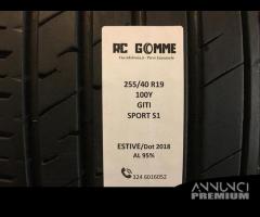 2 Gomme Usate 255 40 19 100Y Giti est - 3