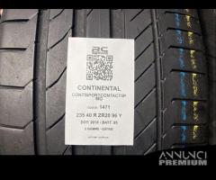 2 gomme usate 235 40 r zr20 96 y continental - 7