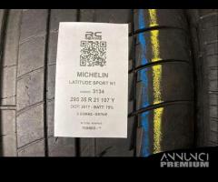 2 gomme usate 295 35 r 21 107 y michelin