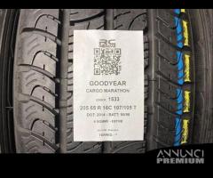 4 gomme usate 205 65 r 16c 107/105 t goodyear - 3