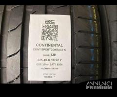 4 gomme usate 225 40 r 18 92 y continental - 4