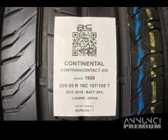 4 gomme usate 205 65 r 16c 107/105 t continental