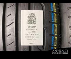 4 gomme usate 225 45 r 19 92 w dunlop - 2