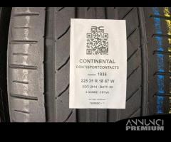 2 gomme usate 225 35 r 18 87 w continental