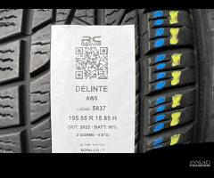 2 GOMME USATE 195/55R15 85 H DELINTE - 4 STG