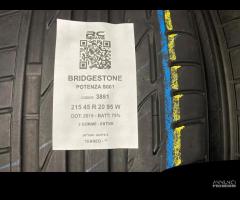 2 gomme usate 215 45 r 20 95 w bridgestone - 6