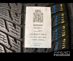 4 gomme usate 225 60 17 103 h nokian - 2