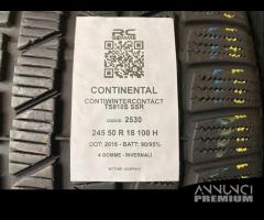 4 gomme usate 245 50 r 18 100 h continental - 2