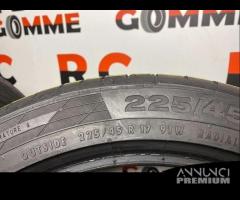 2 gomme usate 225 45 r 17 91 w continental