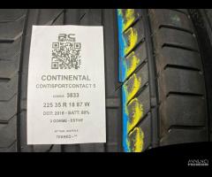 2 gomme usate 225 35 r 18 87 w continental