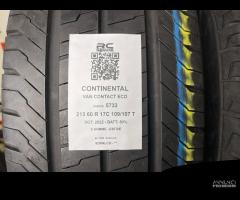 2 GOMME USATE 215 60R 17 C 109/107 T CONTINENTAL