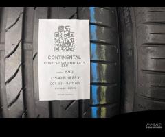 2 GOMME USATE 215 40 R 18 85 Y CONTINENTAL - 2