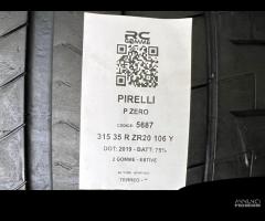 2 GOMME USATE 315 35 ZR 20 106 Y PIRELLI