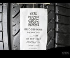 2 GOMME USATE 225 40 R 18 92 Y BRIDGESTONE - 2