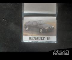 Libretto uso e manutenzione Renault R19