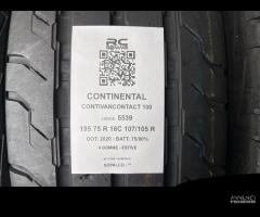 4 GOMME USATE 195 75 16C 107/105 R CONTINENTAL - 2