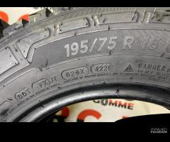 4 GOMME USATE 195 75 R 16C 110/108 R MICHELIN