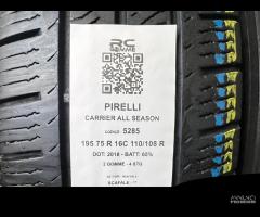 2 GOMME USATE 195 75 R 16C 110/108 R PIRELLI - 2