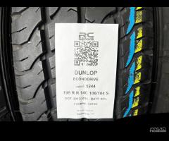 6 GOMME USATE 195 R 14C 106/104S DUNLOP