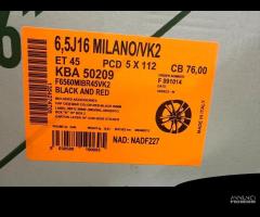 Cerchi Mak R16 Audi VW SKODA 6.5Jx16 5x112 Nuovi