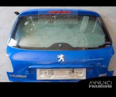 Cofano posteriore + lunotto Peugeot 206 01-05 1.1