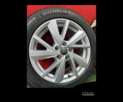 Cerchi Audi Q2 Gomme Invernali Michelin 215 55 17