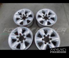 N°4 Cerchi in lega 16×7 Nissan Terrano 2