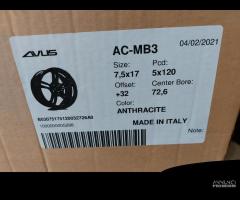 Cerchi BMW Serie 1 2 3 4 5 X1 X2 X3 X4 Avus 7.5x17 - 4