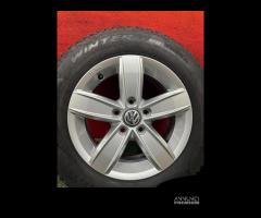 Cerchi VW Golf Touran Caddy Gomme Pirell 195 65 15 - 6