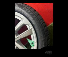 Cerchi Audi A3 Gomme Inver Nuove Pirelli 205 50 17 - 8