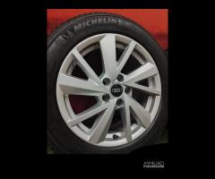 Cerchi Audi Q2 Gomme Invernali Michelin 215 55 17