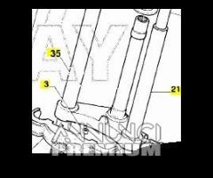 Piastra inf. forcella Aprilia Red Rose 50