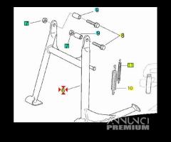 -Cavalletto centrale Aprilia Pegaso 650 AP8146271 - 1