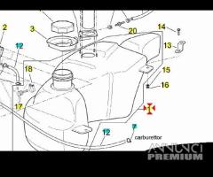 -Serbatoio benzina Aprilia Scarabeo 125 AP8139256