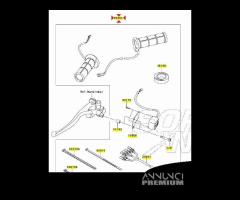 -Coppia manopole riscaldate Kawasaki Versys 1000