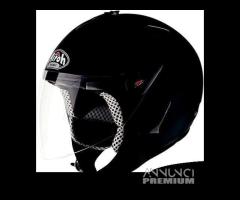 CASCO AIROH JET COLOR MATT BLACK - AIRJT11S