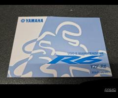 MANUALE USO E MANUTENZIONE YAMAHA R6 600 - 2C02819