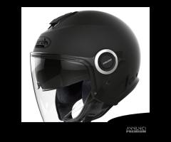 CASCO HELIOS JET AIROH BLACK MATT - AIRHE11S