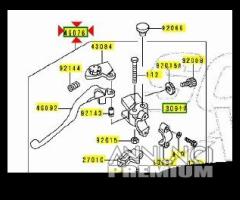 -Leva frizione Kawasaki 460761165