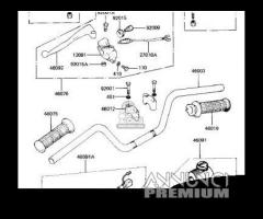 -Manubrio Kawasaki KZ550D1 GPZ 1981 460031078 - 1