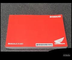 MANUALE USO E MANUTENZIONE HONDA SH350A/AS - 3LK1W