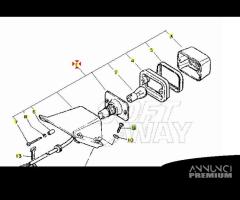 -Fanale post Yamaha TT600 36A845000000 - 1