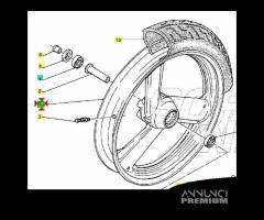 -Cerchio ant bianco Yamaha TZR125R 4DLF516800UJ