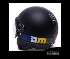 CASCO JET FGTR CLASSIC MOMO DESIGN MULTICOLOR NERO