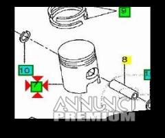 -Pistone +0.25mm Yamaha BW'S 50 20034JP1163100A0 - 1