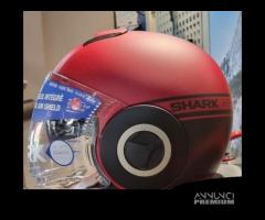 CASCO JET SHARK YAMAHA NANO STREET NEON MAT - HE28