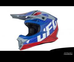 NUOVI ARRIVI!!! CASCO MOTOCROSS UFO INTREPID BLU,