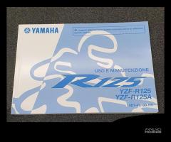 USO E MANUTENZIONE MANUALE YAMAHA PER YZF-R125 / Y